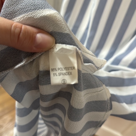 NWT Blue striped Maxi - Picture 5 of 5